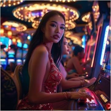 Tampilan permainan Joker Gaming dengan simbol berwarna-warni di platform rajavip